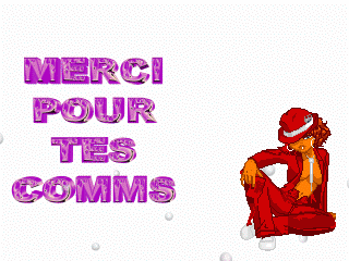 merci pour les coms
